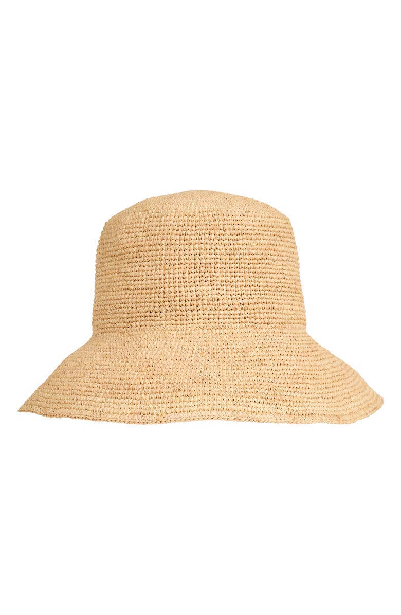 Vince Raffia Bucket Hat, Alternate, color,