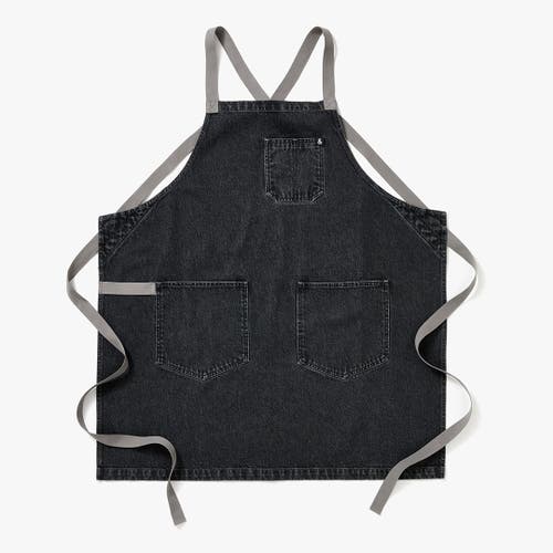 Hedley & Bennet T The Crossback Apron In Oyster