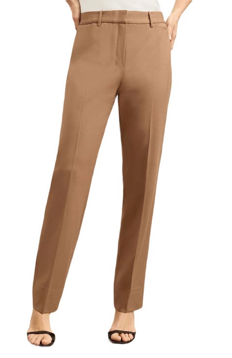 Smith Italian Wool Twill Straight Trouser