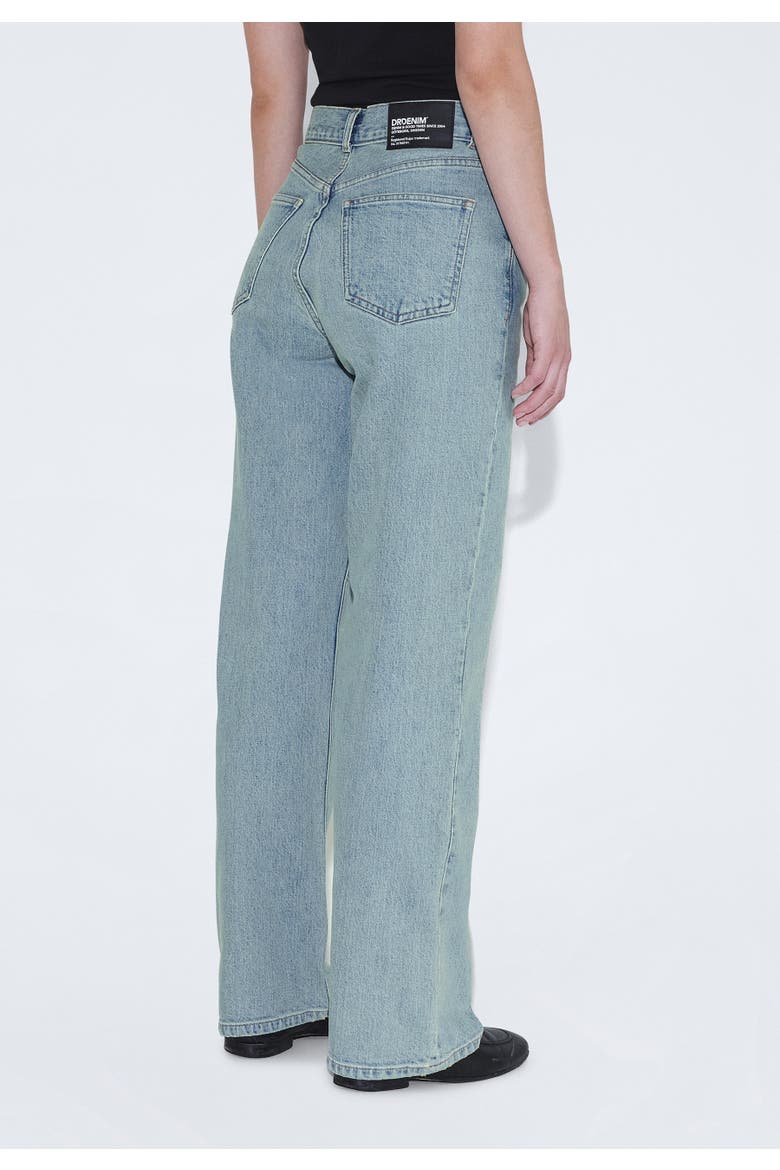 Echo High Straight Jeans, Alternate, color, Bay Sky Retro Dirt