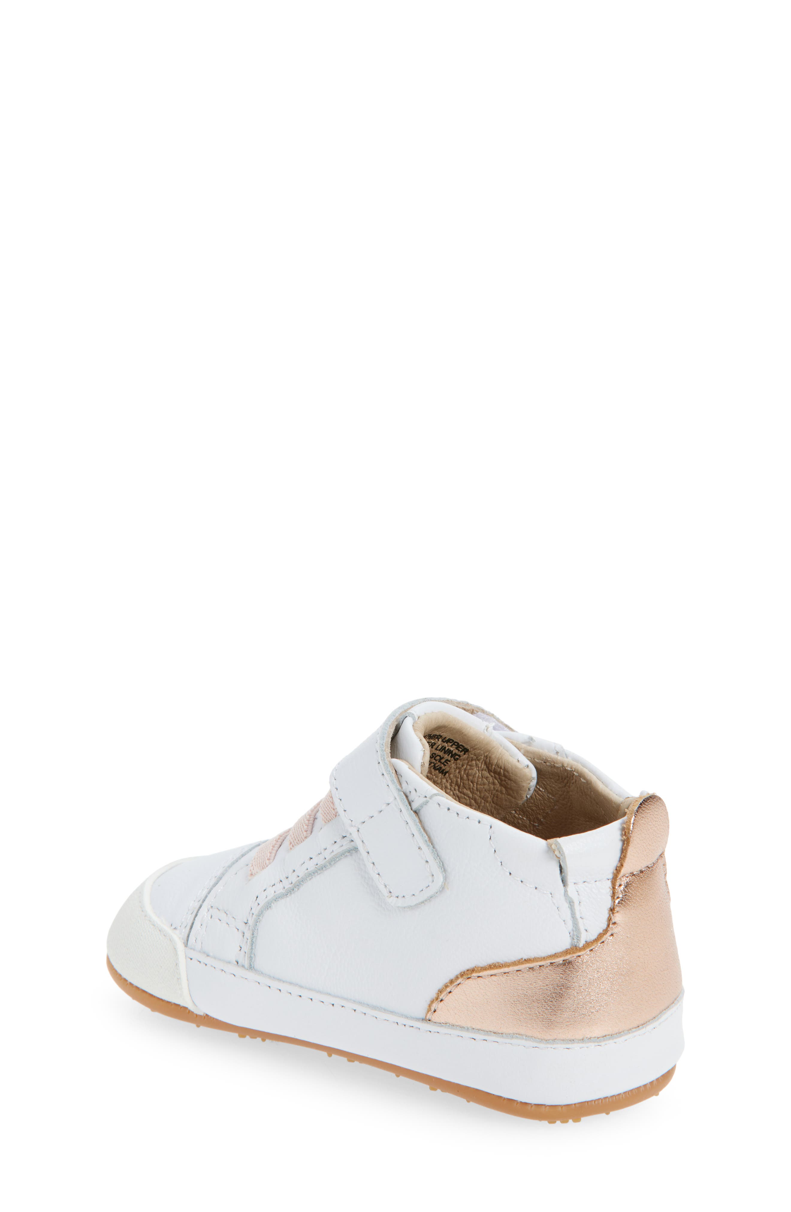 OLD SOLES Kids' Platinum Bub Sneaker, Alternate, color, Snow/Copper/Glam