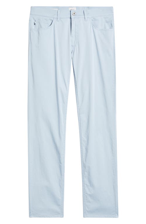 Brax Cooper Microprint Ultralight Regular Fit Straight Leg Pants In Cloud