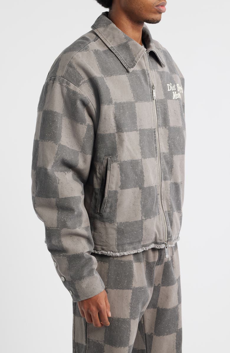 DIET STARTS MONDAY Dylan Jacket, Alternate, color, Checkered Grey