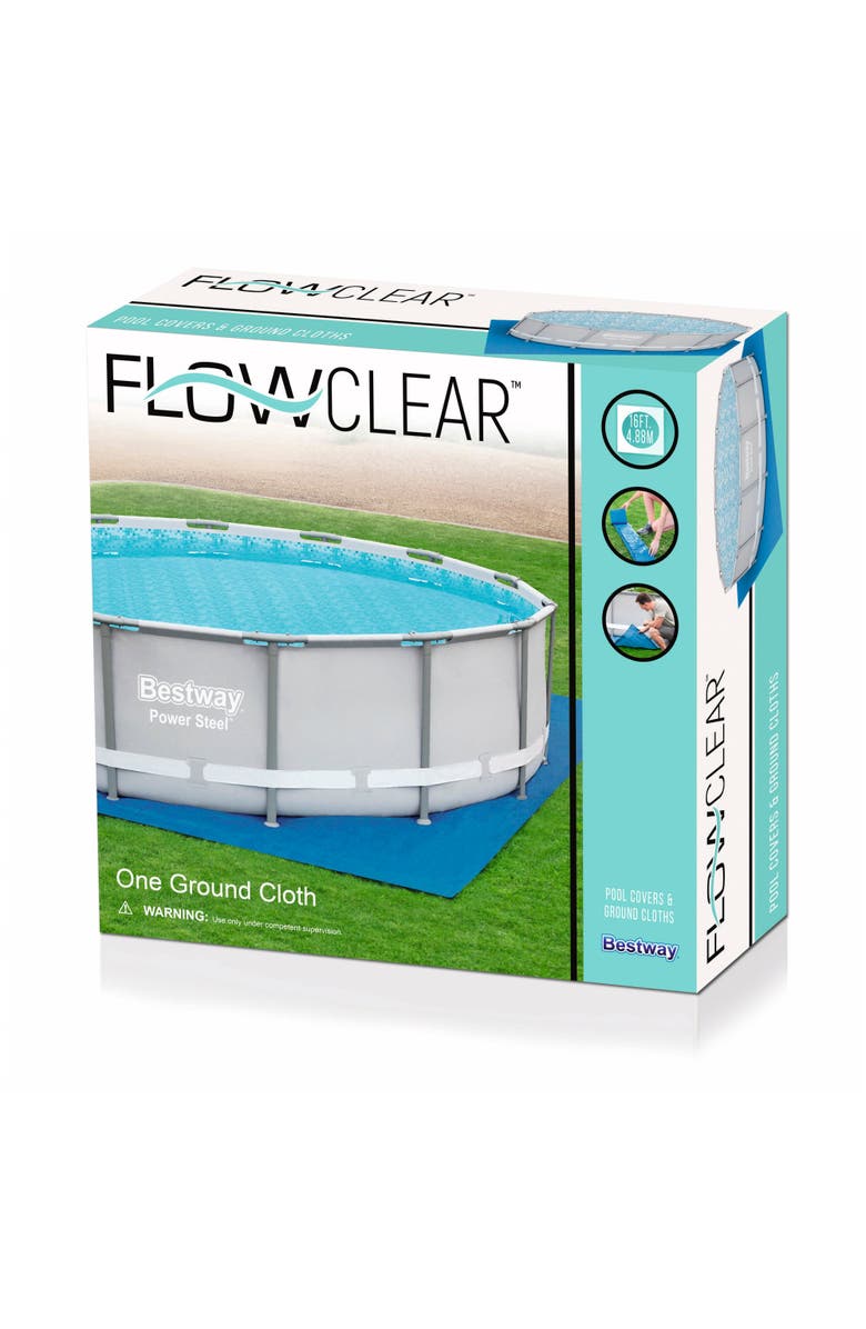 Bestway Flowclear 16\' x 16\' Ground Cloth, Alternate, color, 