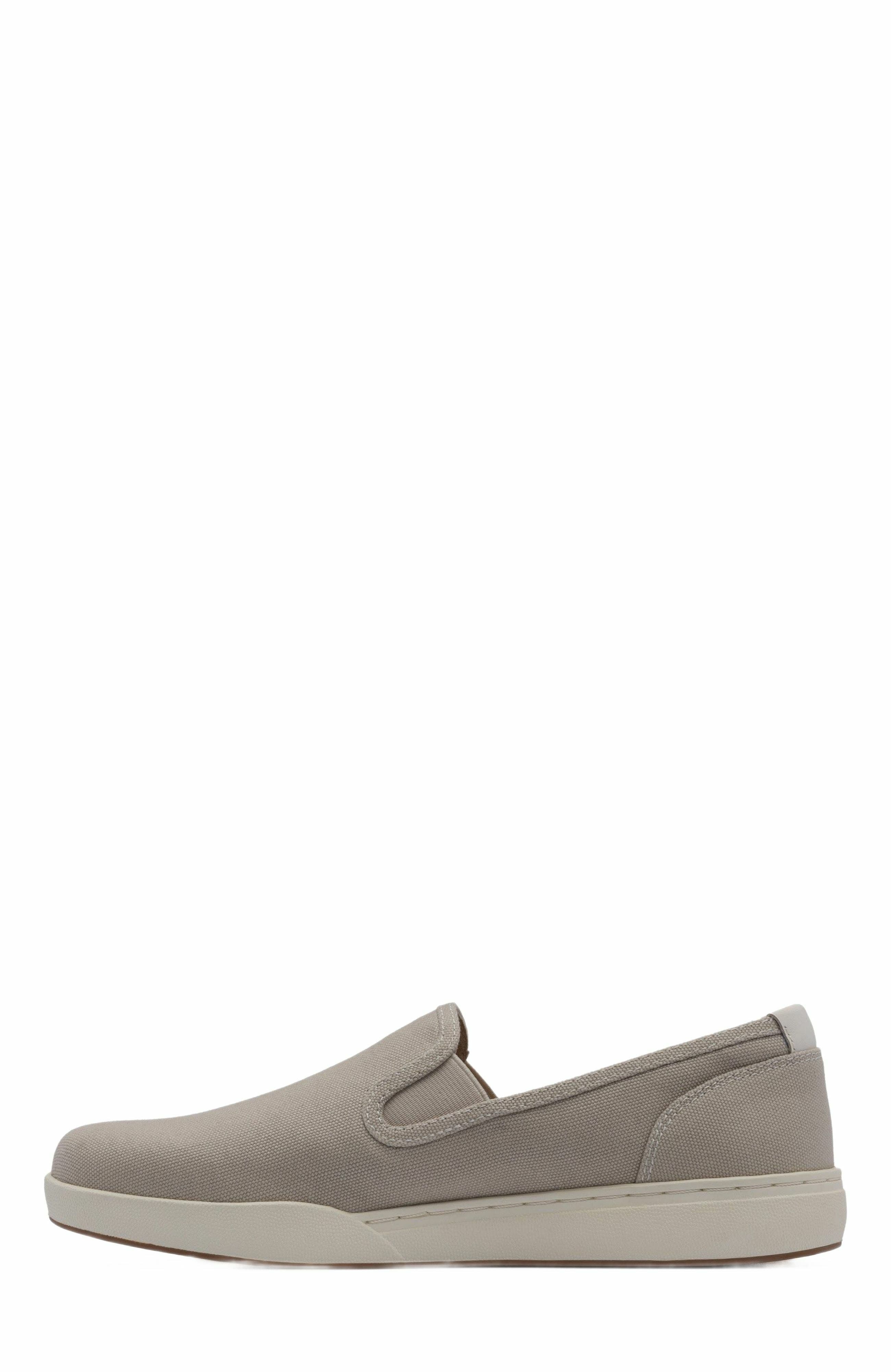 Encore Slip On Sneaker, Alternate, color, Beige Canvas - Regular