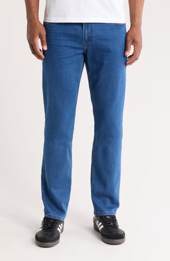 【BOK PLACE】Span Slim Straight Fit Light Blue Denim Pants Boys' Stretch Skinny Fit Jeans - Cat & Jack™ Light Blue 12
