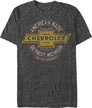 General Motors Men's General Motors American Made Distressed Logo Graphic T-Shirt