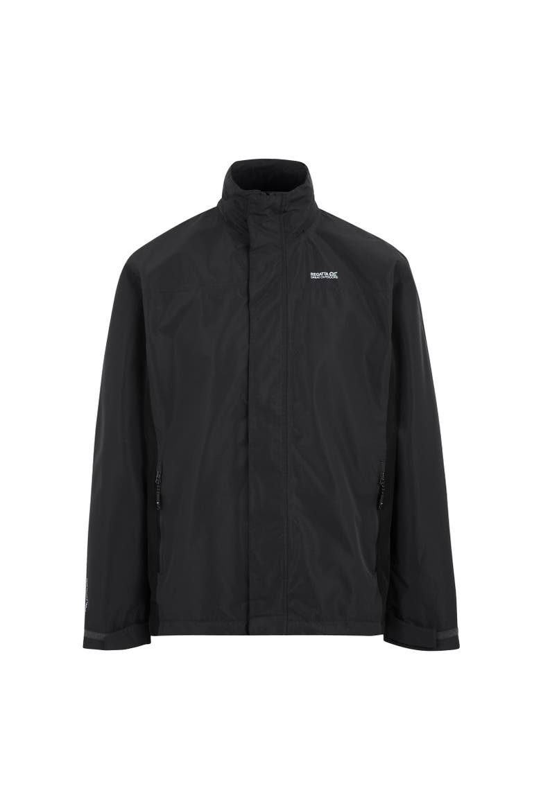 Matt Ii Waterproof Jacket, Main, color, Ash and Black