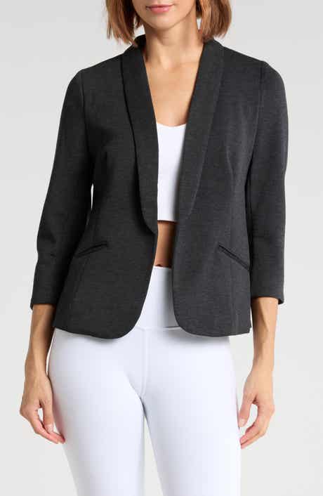 YOGALICIOUS Bentley Scuba Knit Blazer