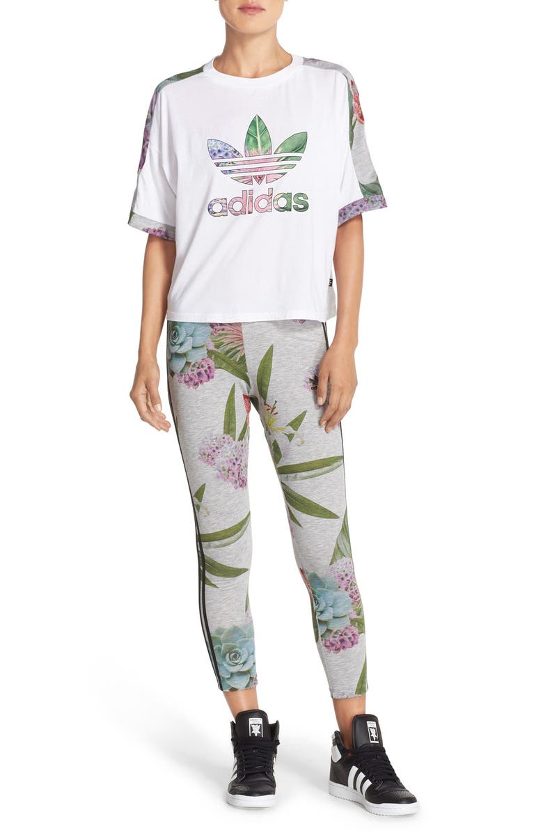 adidas Originals Training College Leggings, Alternate, color, 