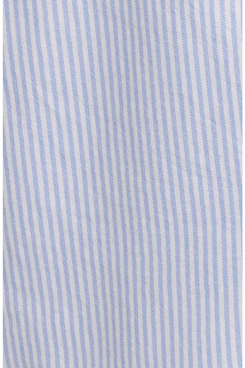 Jamie Stripe Short Sleeve Cotton Shirt, Alternate, color, STUDIO BLUE