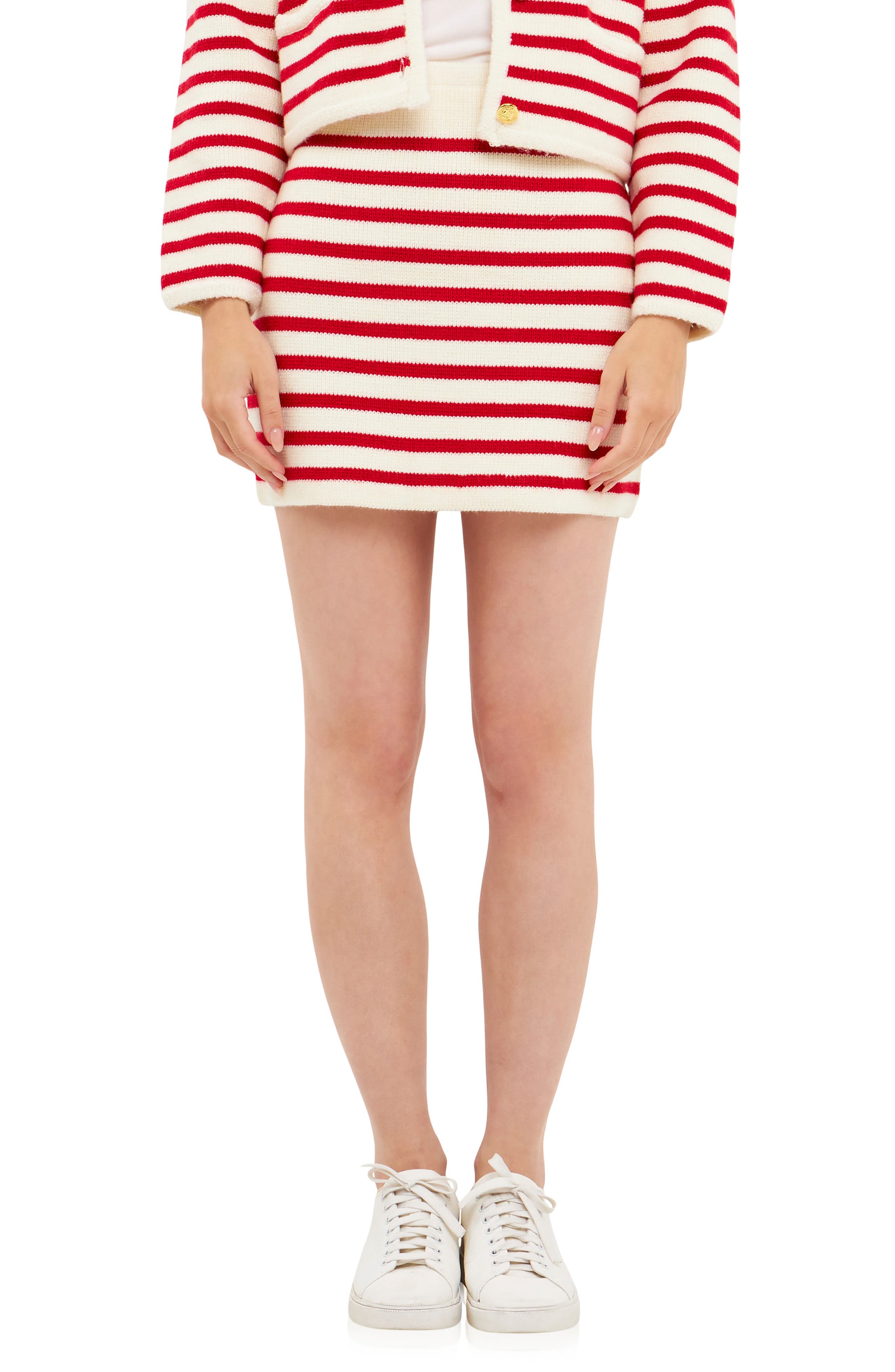 Stripe Miniskirt - image 3
