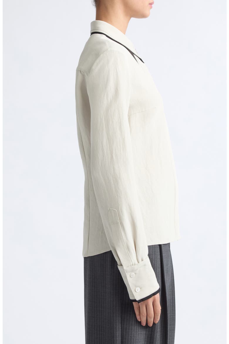 Slim Fit Button-Up Shirt, Alternate, color, CHAMPAGNE