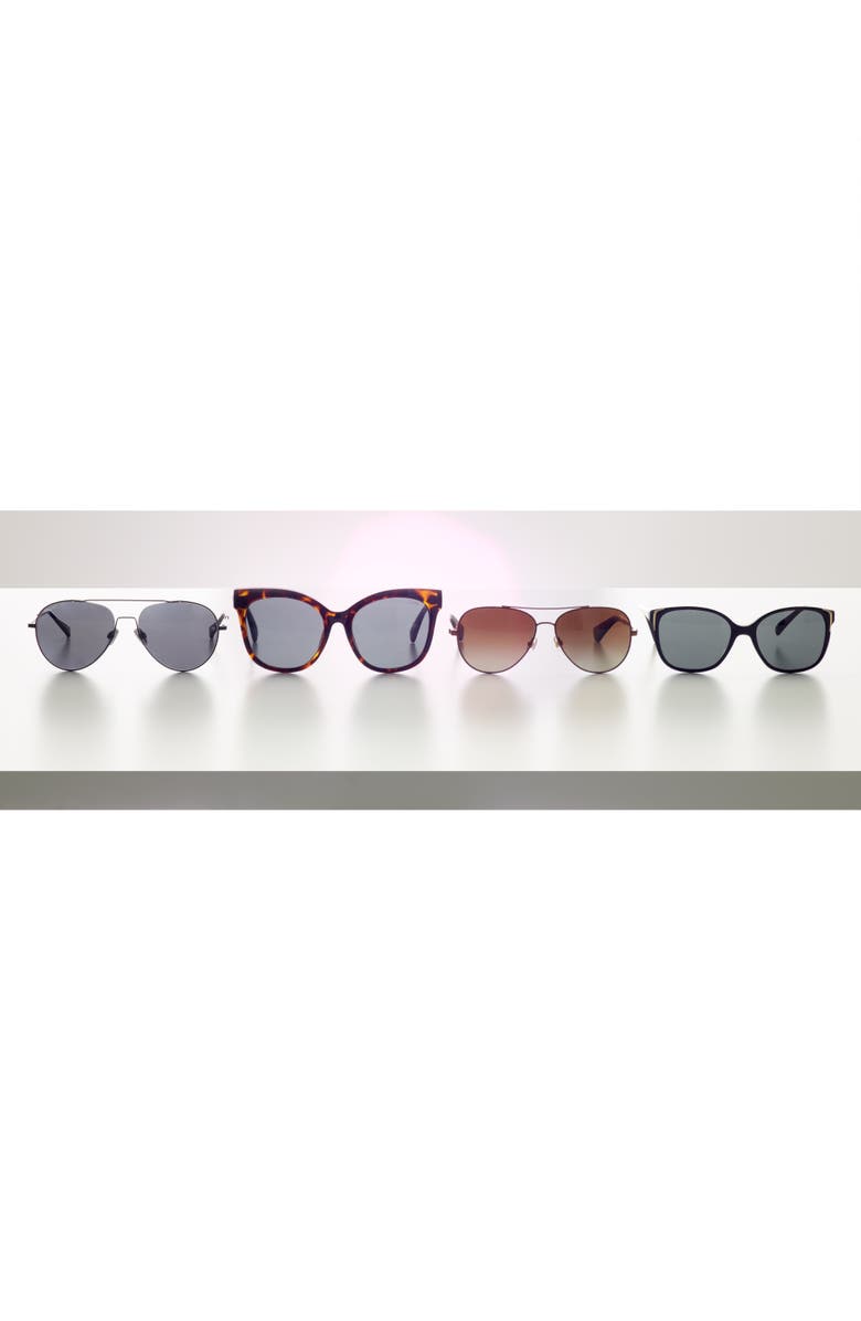 QUAY Australia It's My Way 55mm Cat Eye Sunglasses, Alternate, color, Black/ Smoke