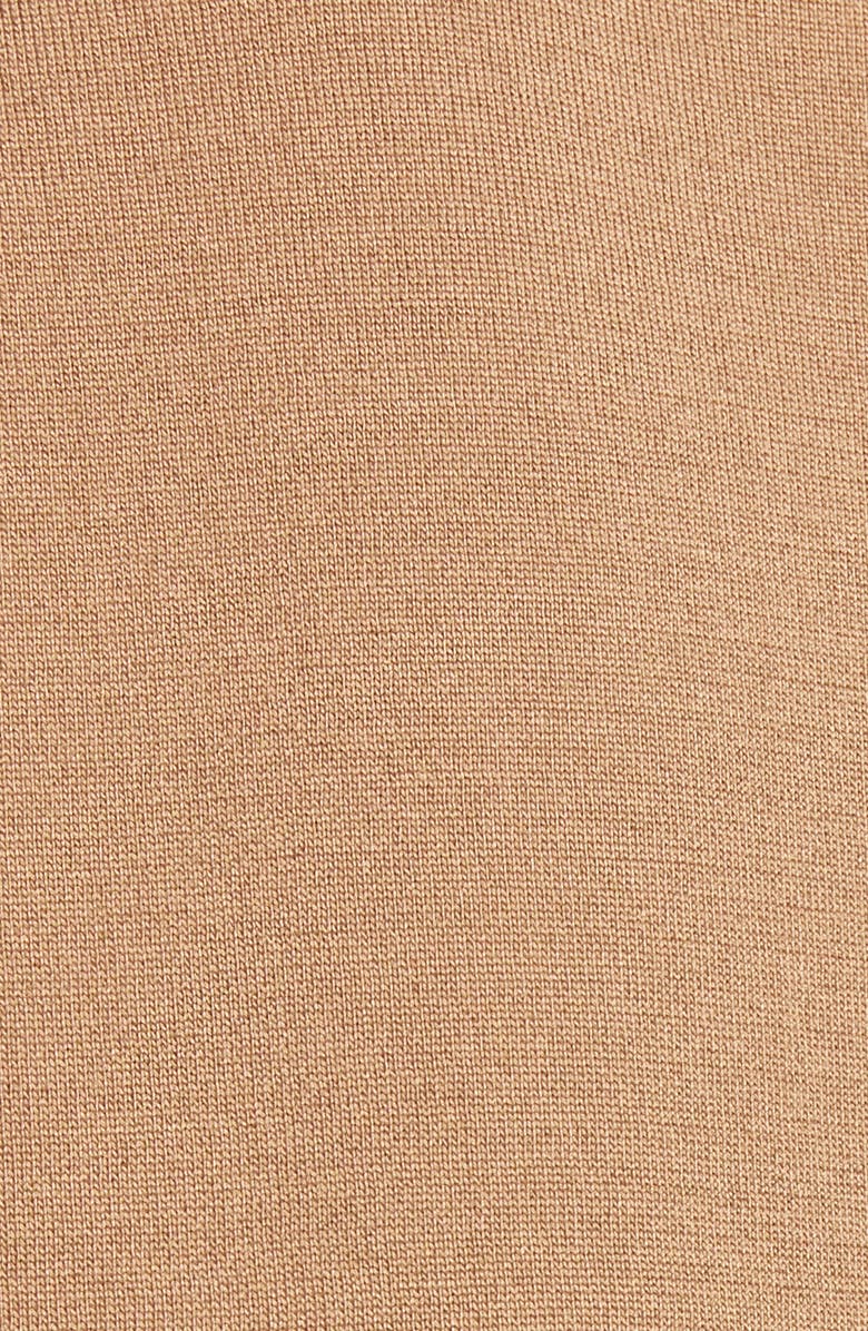 The Row Gianico Silk Blend Mock Neck Top, Alternate, color,