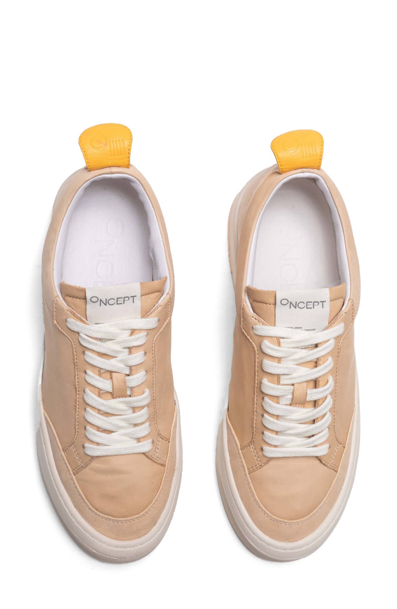 Oncept London Low Top Sneaker, Alternate, color, Latte
