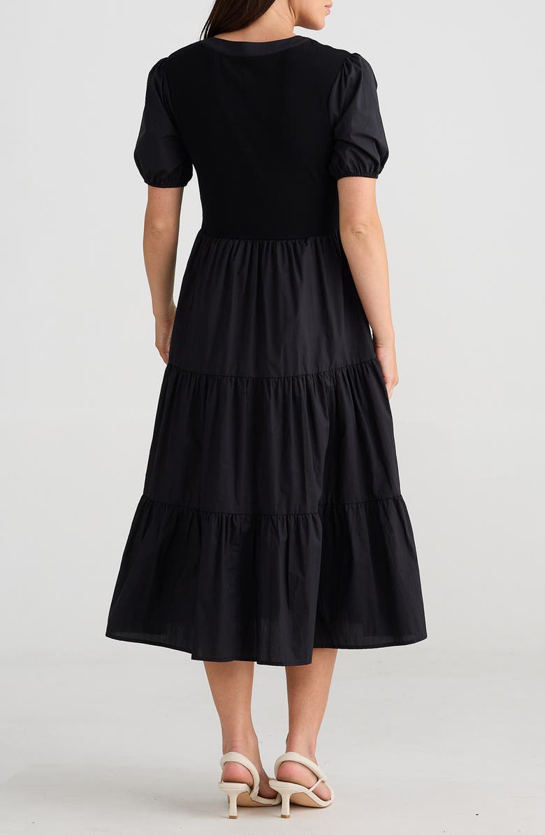Brave+True Bella Goes North Dress, Alternate, color, Black