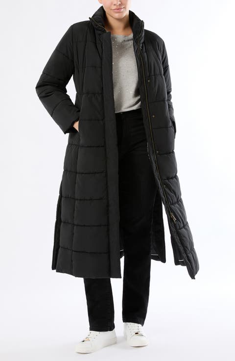 Quark Water Repellent Quilted Coat (Plus)