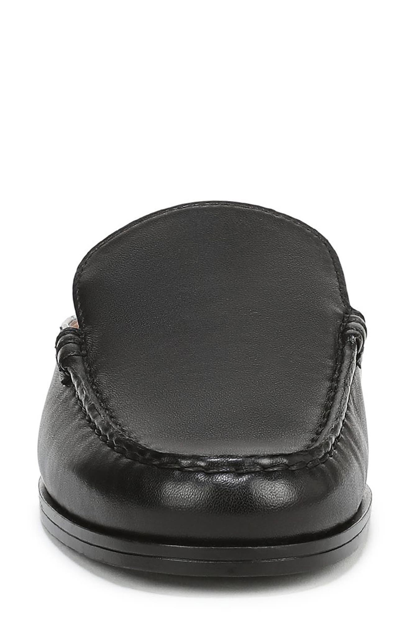 Franco Sarto Linda Moc Toe Mule, Alternate, color, Black