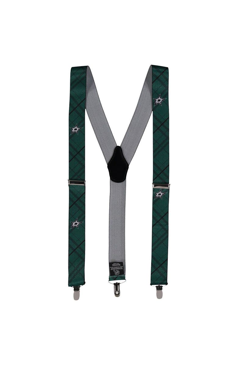 EAGLES WINGS Men's Green Dallas Stars Suspenders, Main, color, 