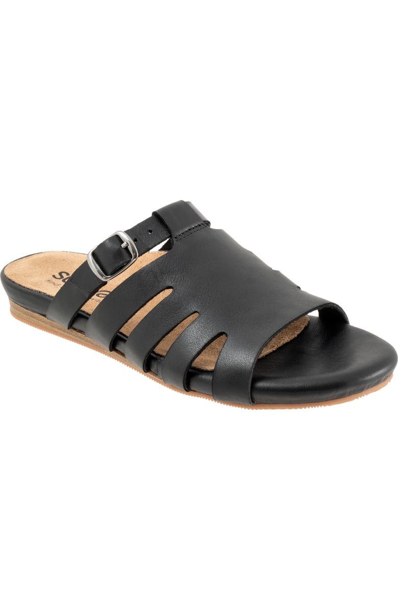 SoftWalk<sup>®</sup> Carolina Slide Sandal, Main, color, Black