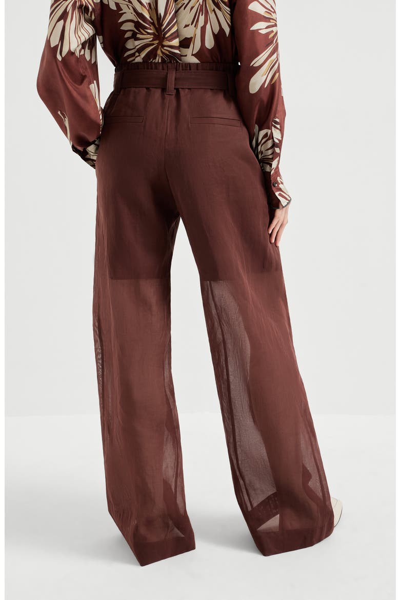 Loose trousers, Alternate, color, Bordeaux