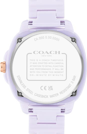 Kitt Ceramic Bracelet Watch, 38mm