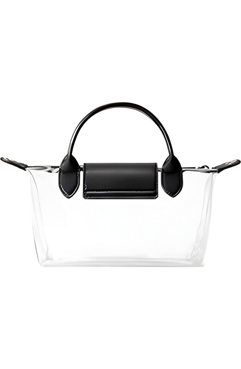 MacRae & Co. Top Handle Clear Tote, Alternate, color, Black