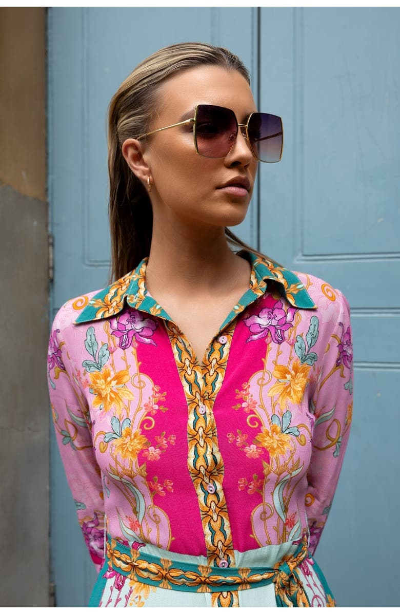 RAISHMA Jennifer Dress, Alternate, color, Orange