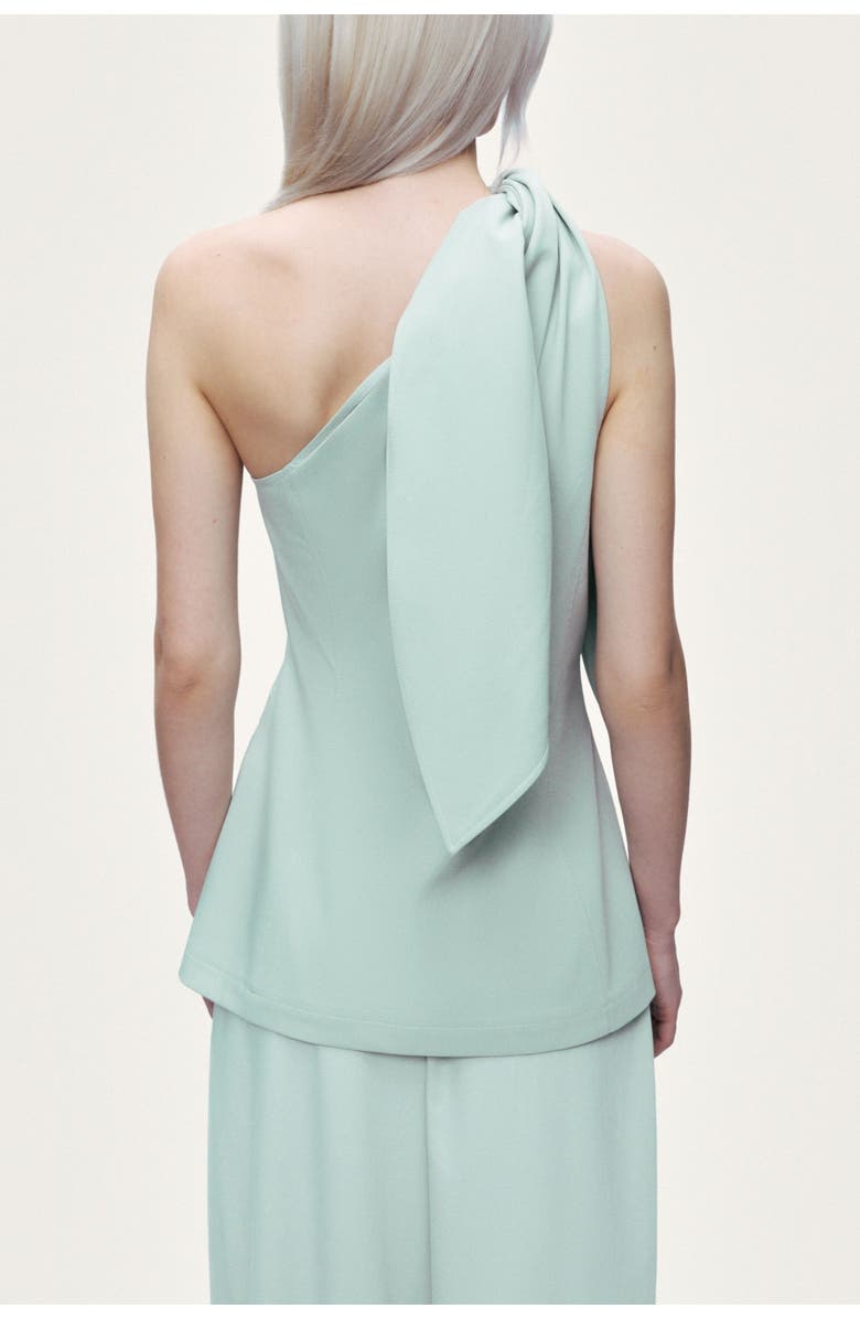Nocturne Shoulder-Tie Blouse, Alternate, color, Mint Green