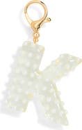 Leith Faux Pearl Initial Bag Charm