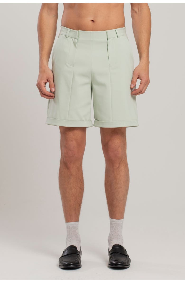 PCFG Cotton Free Heaven Casual Two Zipped Shorts, Alternate, color, Light Green