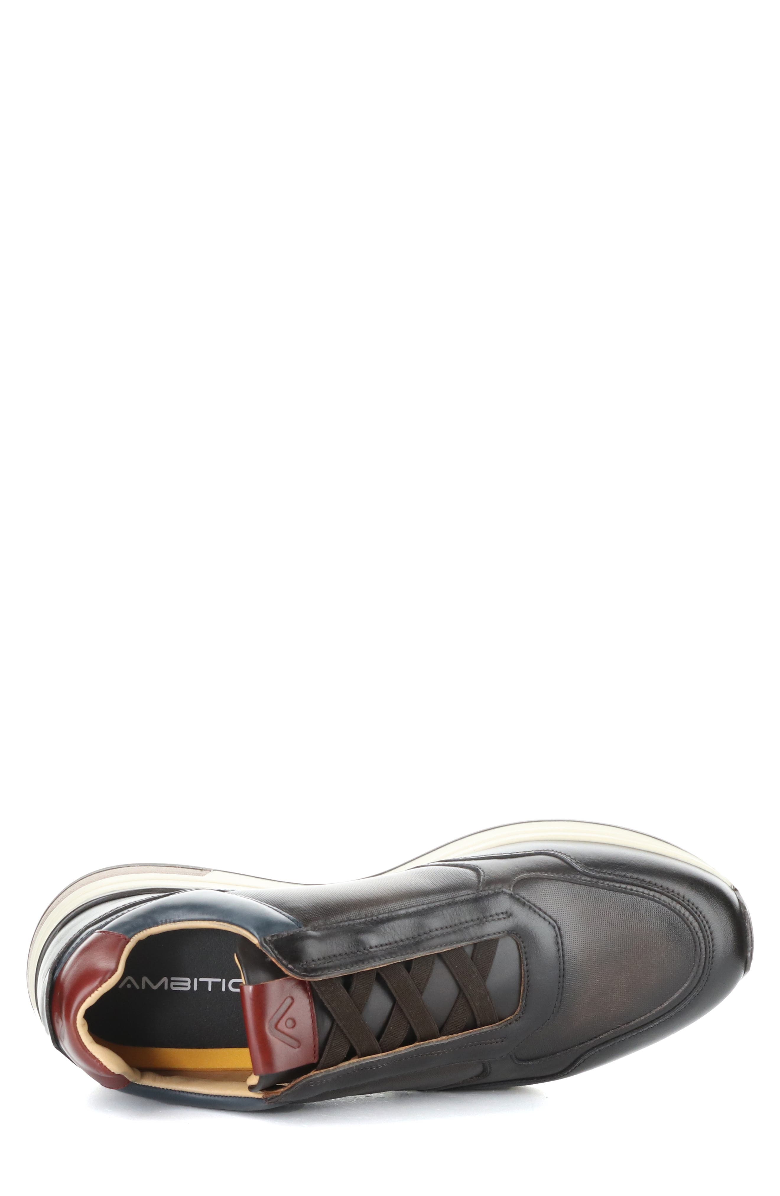 Ambitious Leather Low Top Sneaker, Alternate, color, 