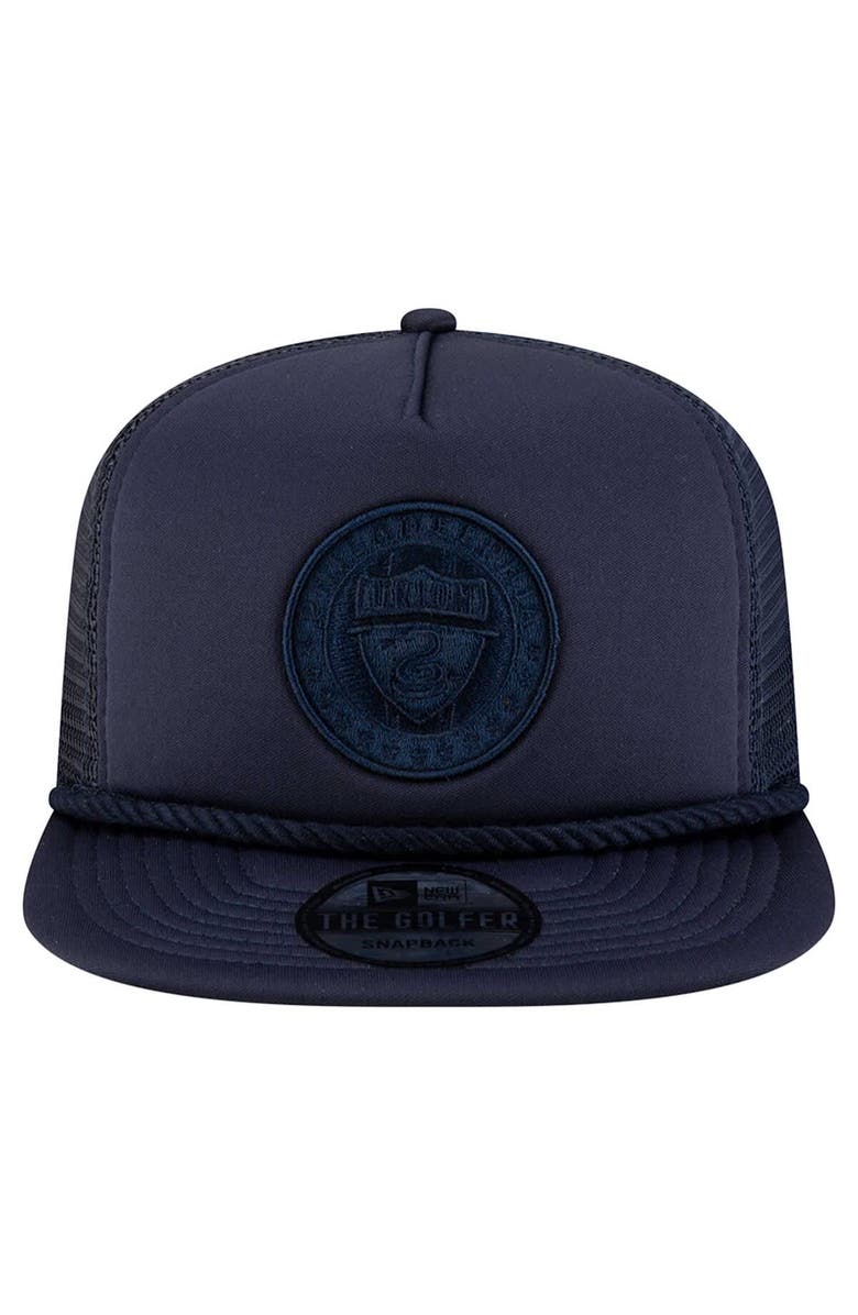 New Era Men's New Era Navy Philadelphia Union Tone Golfer Snapback Hat, Alternate, color, Navy