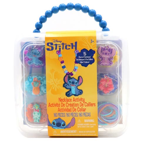 Necklace Activity Set Disney Stitch 160 Piece Jewelry Kit