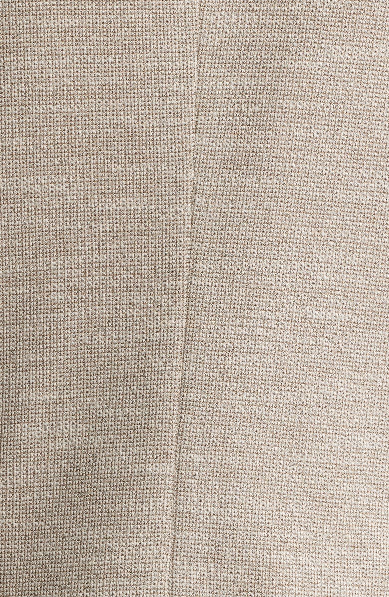 John Varvatos Star USA Varick Slim Fit Tan Knit Sport Coat, Alternate, color, Oatmeal