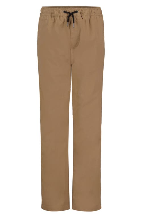 Billabong Larry Twill Drawstring Pants In Brown