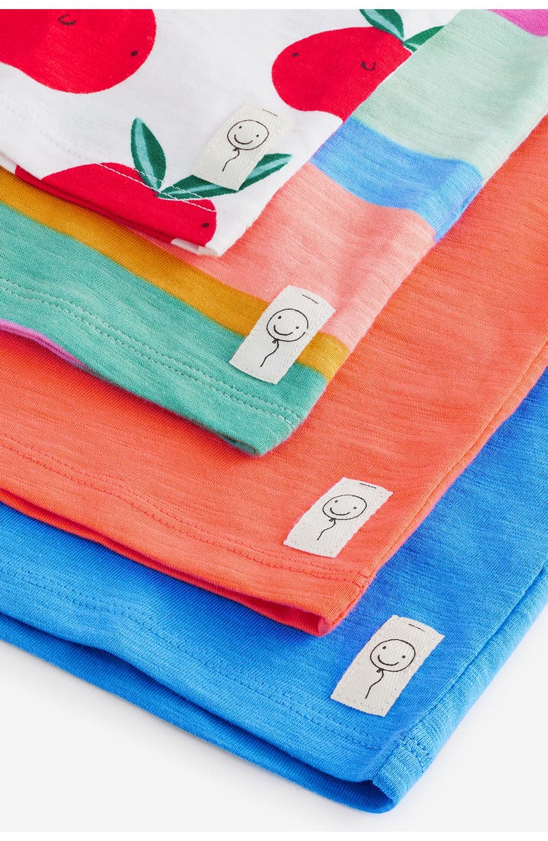 NEXT Kids' Assorted 4-Pack Cotton T-Shirts, Alternate, color,