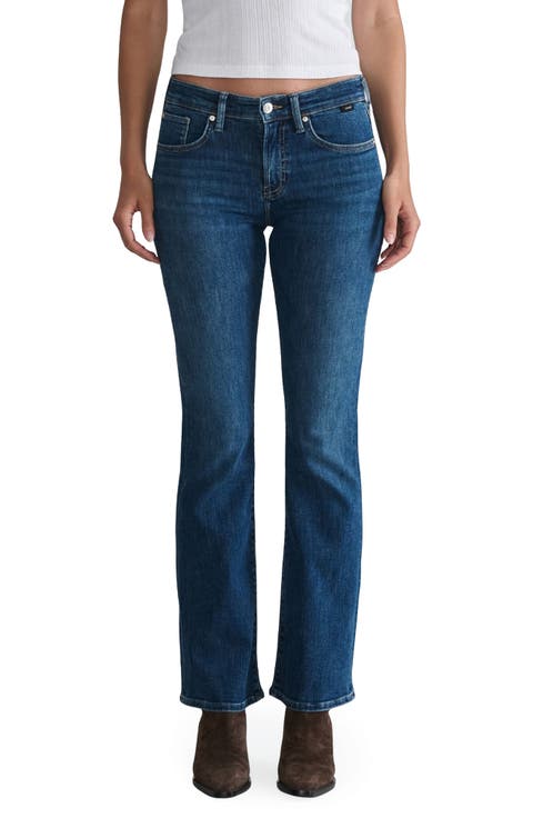Vicky Mid Rise Bootcut Jeans