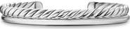 David Yurman DY Mercer® Two Row Cuff Bracelet in Sterling Silver, 8mm