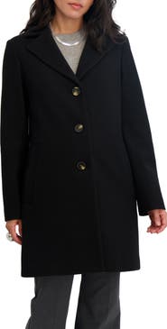 Tahari Lina Single Breasted Coat