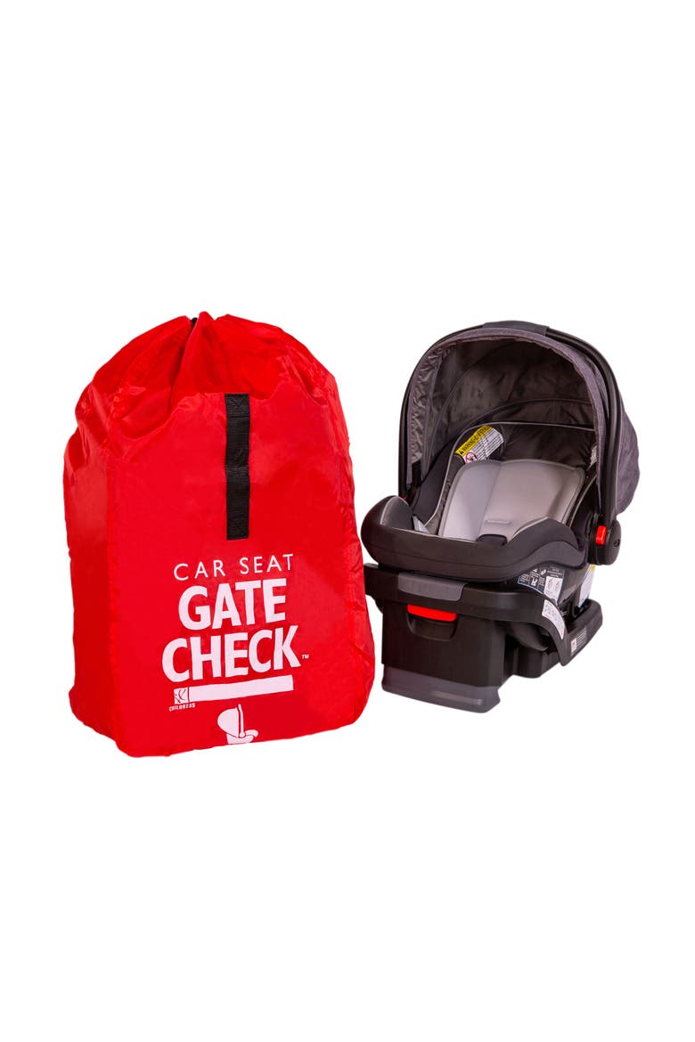 Gate Check Bag for Car Seats - Black, Alternate, color, Red - alias
