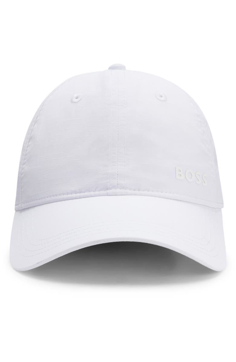 BOSS Lach Baseball Cap, Alternate, color, White