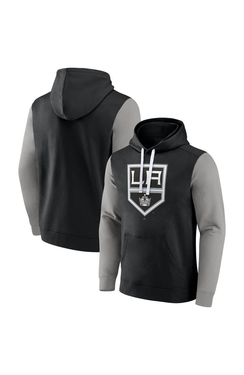 FANATICS Men's Fanatics  Black Los Angeles Kings Team Pullover Hoodie, Alternate, color, Black