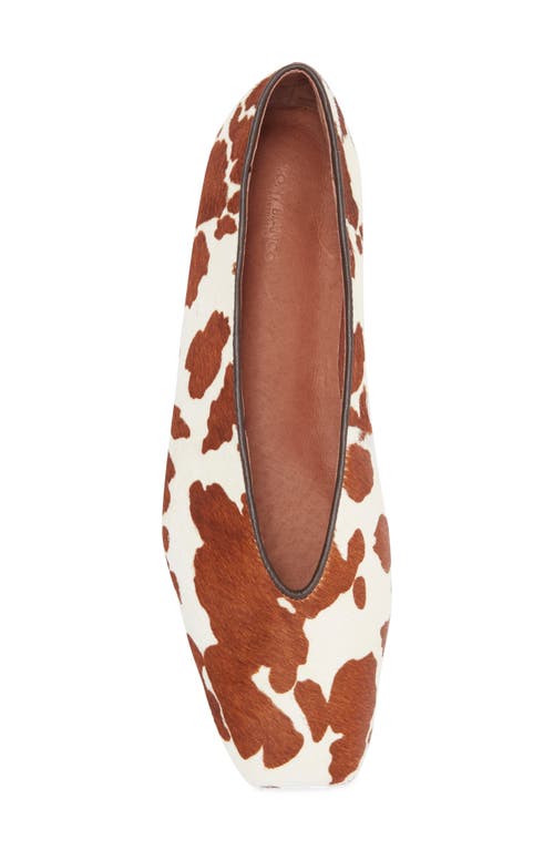 Tony Bianco Bayley Flat In Tan/beige Pony