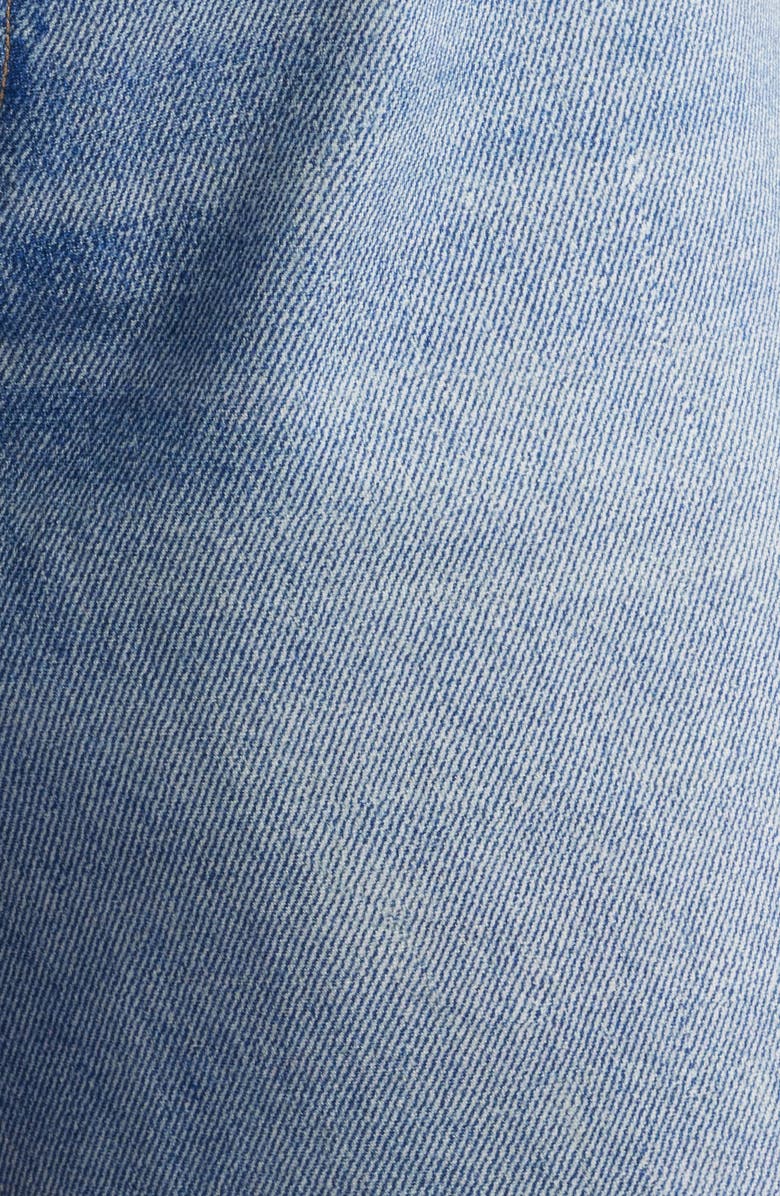 rag & bone Miramar Kaia High Waist Relaxed Fit Faux Denim Ponte Shorts, Alternate, color, Rosen