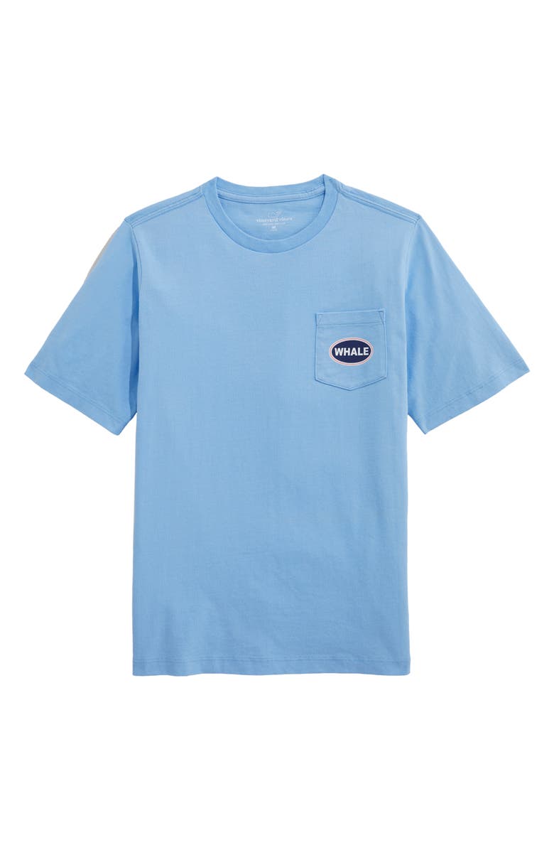 vineyard vines Kids' Whale Cotton Graphic Pocket T-Shirt, Main, color, 