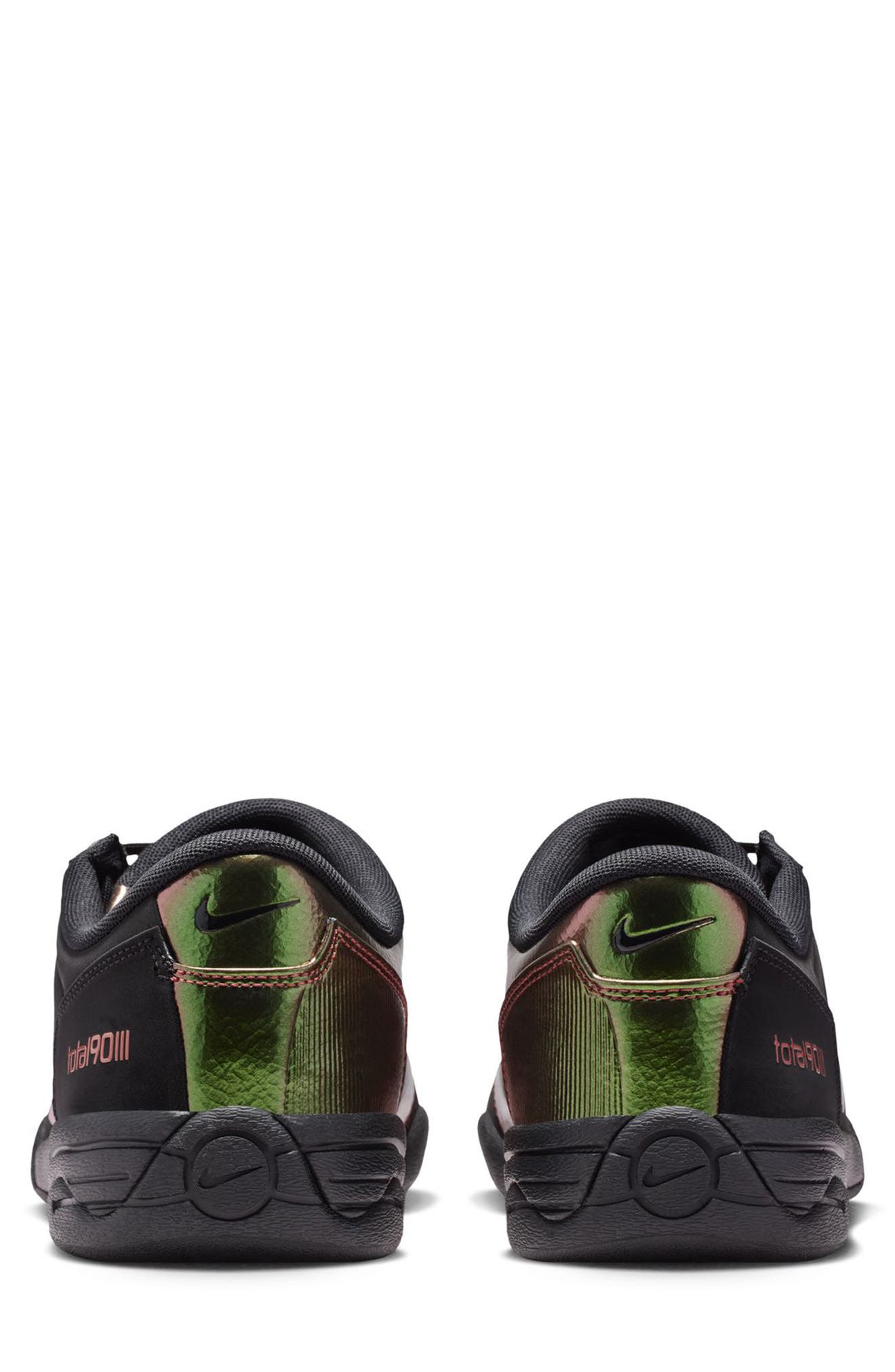 Nike Total 90 Premium Tiempo Soccer Sneaker, Alternate, color, Black/ Red Sepia/ Black
