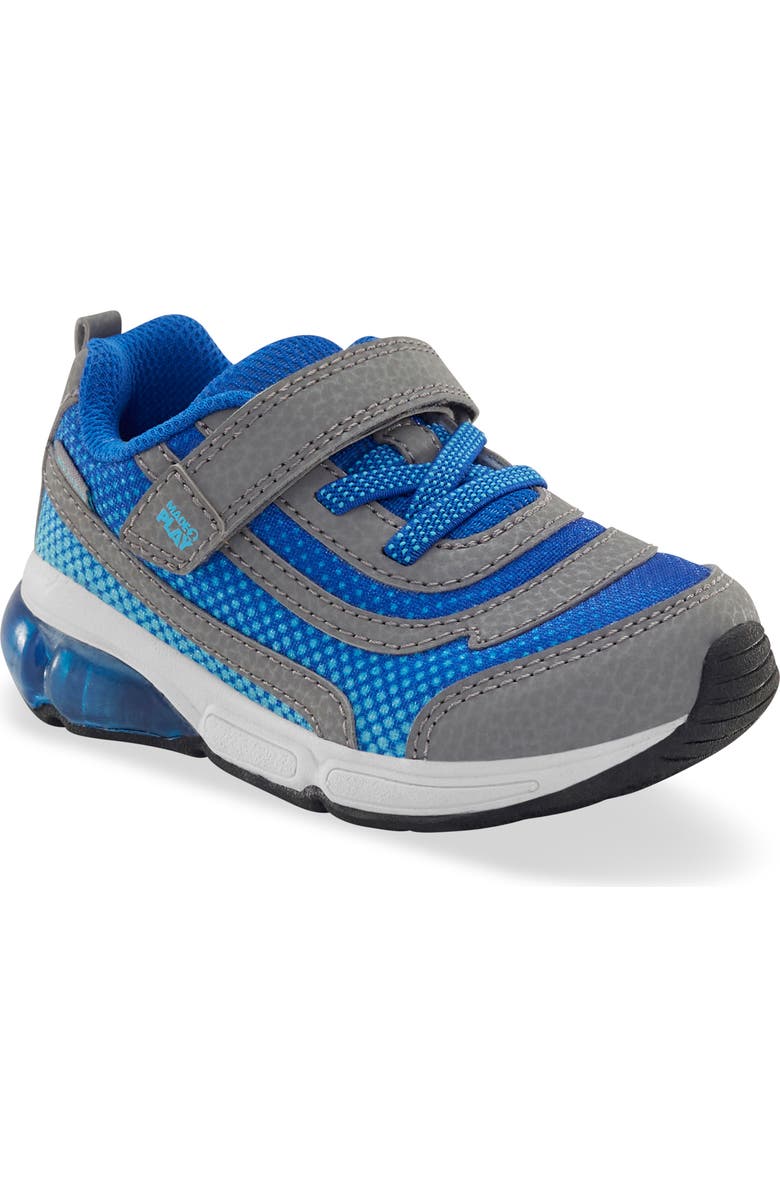 Stride Rite Made2Play<sup>®</sup> Light-Up Surge Bounce Sneaker, Main, color, Grey