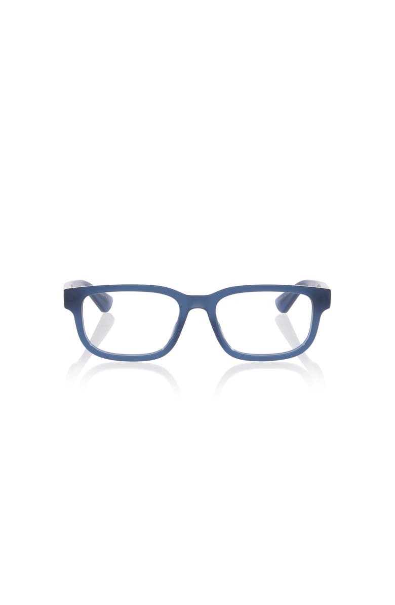 Gucci 53mm Round optical glasses, Alternate, color, Blue